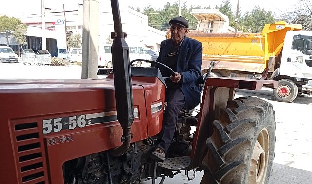 Çalınan traktörüne 21 yıl sonra kavuştu