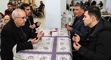 Çameli Belediyesinin iftar sofrası Karabayır'da kuruldu