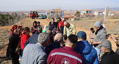 Çanakkale şehitleri için 438 fidan toprakla buluştu