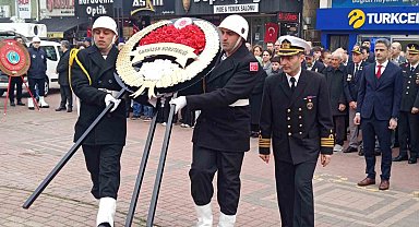 Çanakkale Zaferi'nin 111. yıldönümü Çaycuma'da törenlerle kutlandı