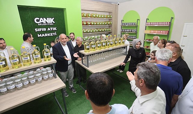 Canik Belediyesi'nden aile ekonomisine katkı: Atıklar kazanca dönüşüyor