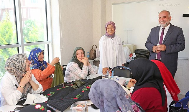 Canikli kadınlar meslek sahibi oluyor