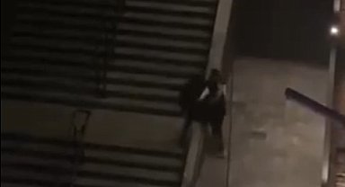 Çankırı'da iki grup arasındaki kavga kamerada