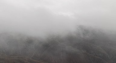 Çankırı'da sis etkili oldu