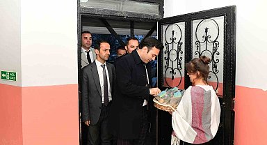 Çatak'ta öğrencilerle iftar programı düzenlendi