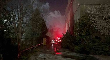 Çerkezköy'de fabrikada korkutan yangın kontrol altına alındı