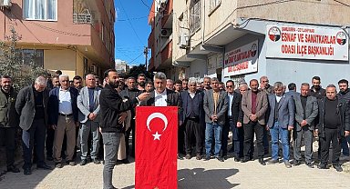 Ceylanpınar'da gümrük kapısı nöbeti