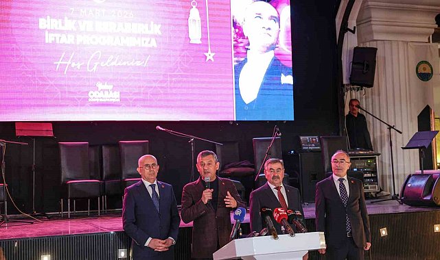 CHP Genel Başkanı Özel: "Trump'ın kurduğu düzen, yeni dünya düzeni olamaz"