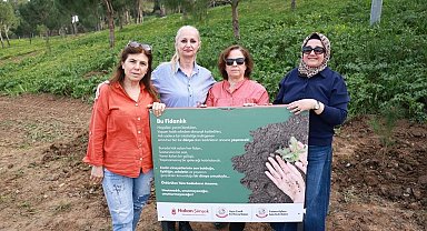 Cinayete kurban giden kadınlar anısına fidan dikildi