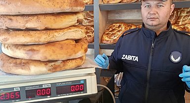 Çine'de ekmek ve pide üretimi yapan işletmeler denetlendi