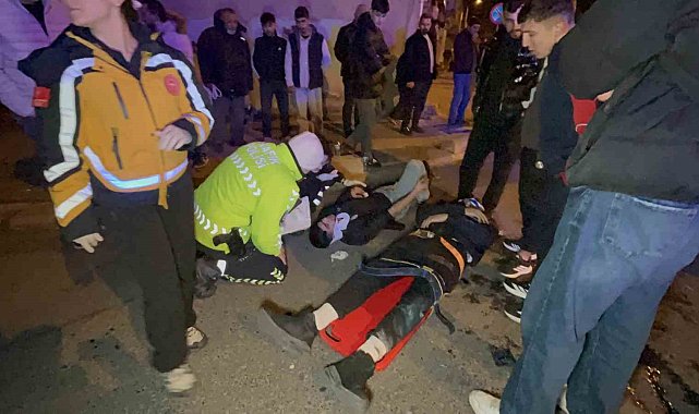 Çorlu'da feci kaza: 2 yaralı