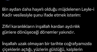 Cumhurbaşkanı Erdoğan: "Barış iklimini Müslümanlar olarak hep birlikte inşa edeceğiz"