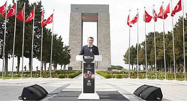 Cumhurbaşkanı Yardımcısı Yılmaz: "Azimle inşa ettiğimiz Türkiye Yüzyılı'nın da en sağlam dayanağı Çanakkale ruhudur"
