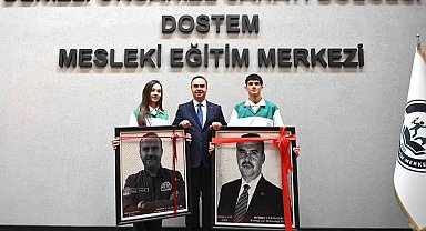 Denizli Model Fabrikayı açan Bakan Kacır, DOSTEM öğrencileriyle bir araya geldi