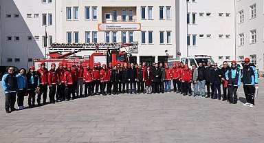 Deprem Haftası'nda Afet Eğitimi ve Tahliye Tatbikatı yapıldı