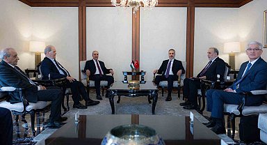 Dışişleri Bakanı Fidan, Filistin Devlet Başkan Yardımcısı Şeyh ile görüştü