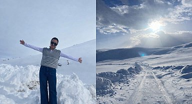 Diyadin'de kar engel tanımadı, öğretmenler görev başında