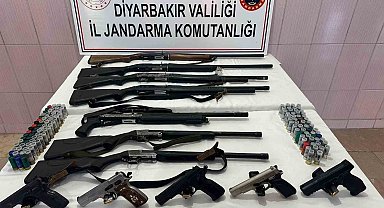 Diyarbakır'da silah kaçakçılarına darbe
