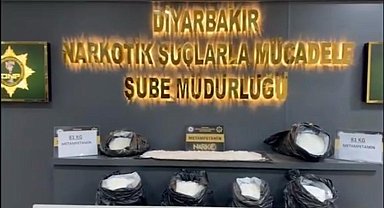 Diyarbakır'da takibe alınan tırda 81 kilo metamfetamin ele geçirildi