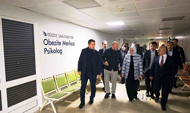 Düzce Üniversite hastanesindeki güçlendirme sürecini incelediler