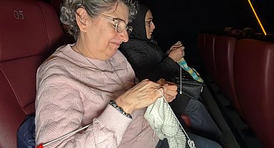 Düzce'de kadınlar hem ördü, hem üretti, hem de eğlendi