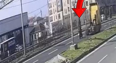 Düzce'de motosiklet tıra arkadan çarptı: 1 yaralı