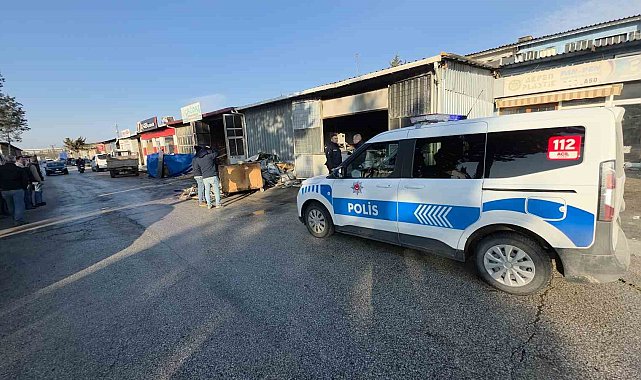 Edirne Sanayi Sitesi'ndeki korkutan yangındaki hasarın boyutu gün ağarınca ortaya çıktı
