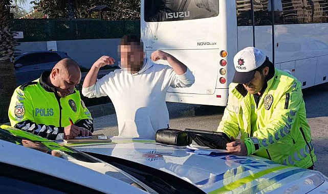 Ehliyetine el konulan sürücü üçüncü kez alkollü yakalandı, 390 bin lira rekor ceza uygulandı