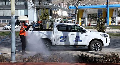 Elazığ ilaçlama çalışmaları başladı