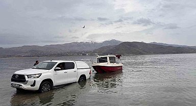 Elazığ'da kış mevsimi balık örneklemesi çalışması