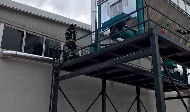 Elazığ'da mobilya fabrikasında yangın