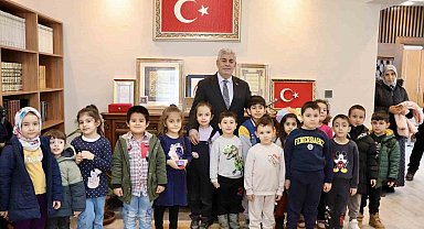 Elazığ'da öğrencilerinden Filistin'e anlamlı destek