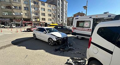 Elazığ'da trafik kazası: 1 yaralı