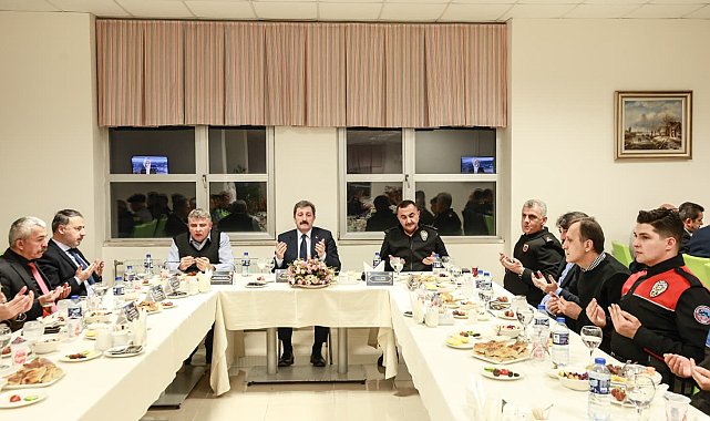 Emniyet teşkilatı iftarda buluştu: "Samsun'un huzuru için 724 görev başındayız"