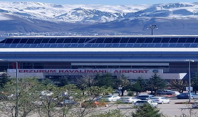Erzurum Havalimanı'nda Şubat ayında 109 bin 611 yolcuya hizmet verildi