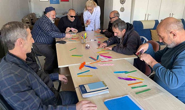 Erzurum'da engellilere "Üreten Eller" projesi