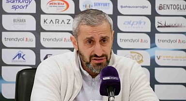 Erzurumspor FK - Hatayspor maçının ardından