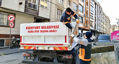 Esenyurt Belediyesi, kaba atıkları geri dönüşüme kazandırıyor