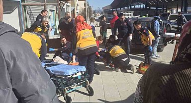 Eski karısını bacağından pompalı tüfekle yaraladı, iş yeri sahibi tarafından kolundan vuruldu