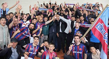 Eskil'de voleybol turnuvasının şampiyonu Kökezspor oldu