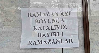 Eskişehir esnafından "Ramazan" arası