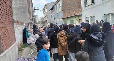 Eskişehir'de 700 kişilik "Gönül Sofrası" kuruldu