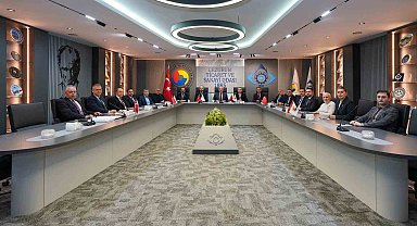 ETSO yönetimi toplandı