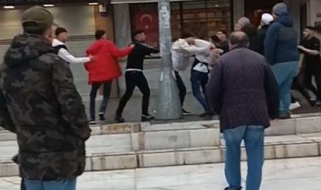 Eyüpsultan'da yumruklu ve sopalı kavga