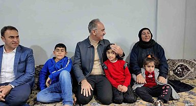 Eyyübiye'de yetimin yüzü güldü