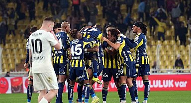 Fenerbahçe, Gaziantep FK'yı üst üste 12. kez mağlup etti