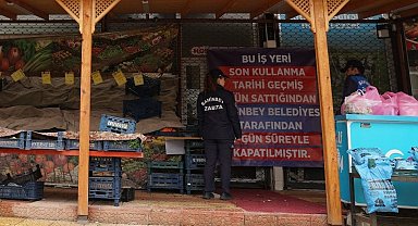 Gaziantep'te tarihi geçmiş ürün satılan 2 iş yerine kapatma cezası