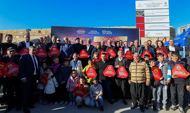Gaziantep'te "Reflektör Tak, Görünür Ol" projesinde ilk dağıtım gerçekleştirildi