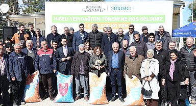 Gaziantep'te üreticiye rekor yem desteği