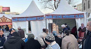 Gaziosmanpaşa Belediyesi'nden iftarda vatandaşlara döner ikramı